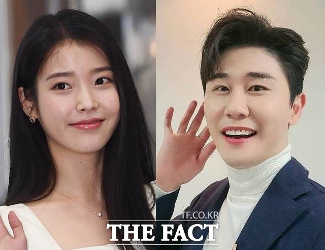 가수 아이유와 영탁(왼쪽부터)이 각각 30대 이하와 40대 이상에게 많은 표를 받아 올해의 가수 2위로 뽑혔다. /더팩트 DB, 영탁 SNS