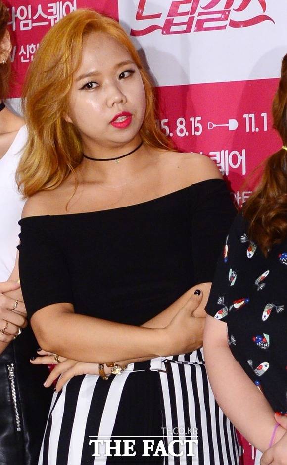 홍현희가 코로나19 검사 결과 음성 판정을 받았다. 그는 확진 판정을 받은 전지적 참견시점 스태프와 동선이 겹쳤다. /더팩트 DB