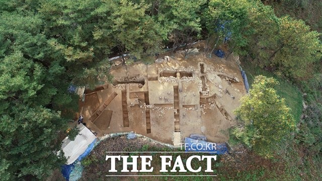 남원 청계리 고분군 도지장 조사 후 전경. /남원시 제공