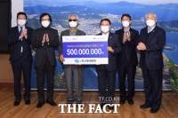  (주)와이엔텍, 코로나19 팬데믹에도 여수시에 ‘통 큰 기부’