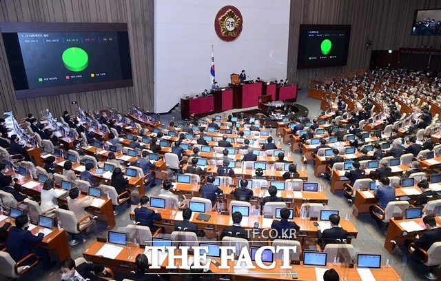 21대 국회에는 12월 31일까지 6957건의 법안이 접수됐는데, 이중 법안 제안 이유 및 주요 내용에 코로나19가 포함된 법안은 562건에 달하고, 157건이 본회의를 통과했다. /국회사진취재단