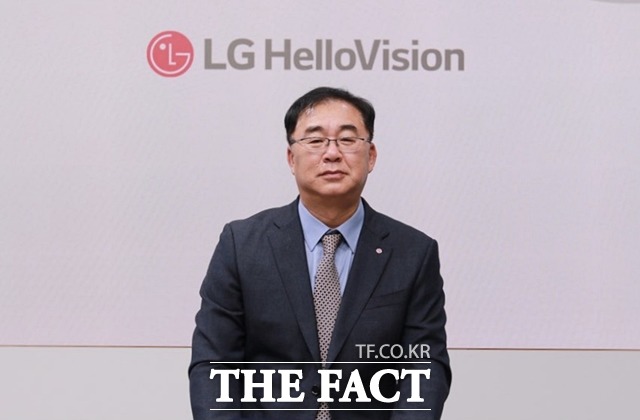송구영 LG헬로비전 대표(사진)가 고객가치 혁신을 강조하는 신년 메시지를 공개했다. /LG헬로비전 제공