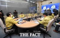 [TF포토] 서울시청에서 열린 중대본 회의