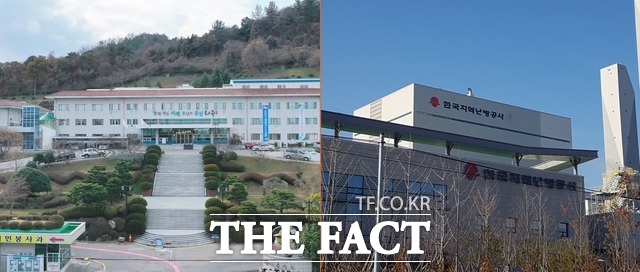 SRF열병합발전소 가동을 둘러싼 대립과 갈등으로 수년간 빚어 온 전남 나주시와 한국지역난방공사가 단절된 소통 창구를 복원하고 새로운 해법 모색에 나선다. 나주시청 전경과 한국지역난방공사 전경./나주시 제공