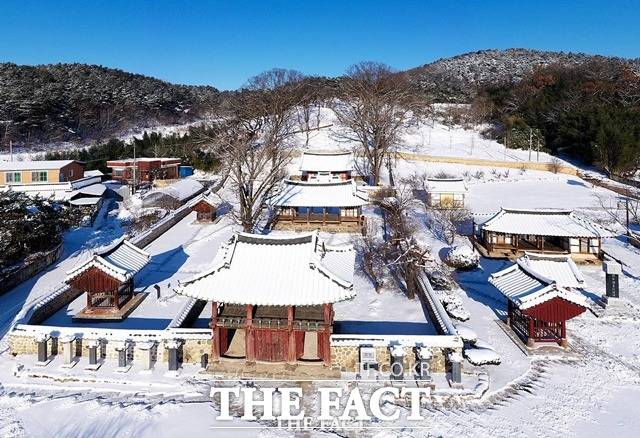 한 폭의 그림 같은 무성서원 설경 / 정읍시 제공