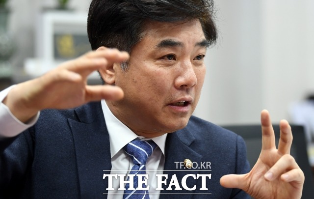 김 의원은 한국 주식시장이 새로운 국면을 맞이하고 있다고 진단했다. /임영무 기자