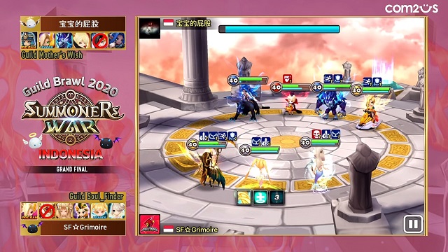 서머너즈 워 인도네시아 토너먼트 파이널 매치 /컴투스 제공