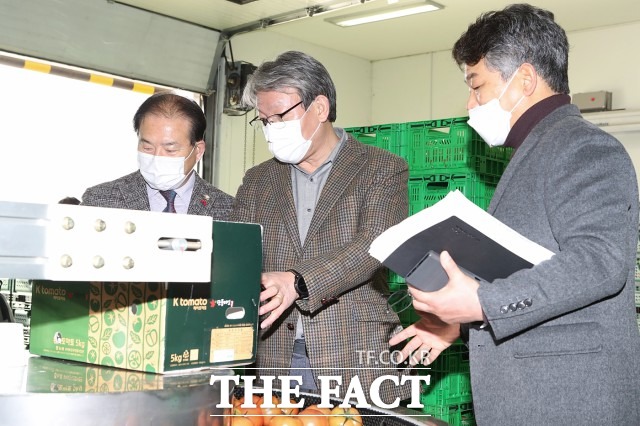 정읍농산물산지유통센터가 14일 지역내 고속득 작물로 육성할 방울토마토에 대한 공동선별장을 개장했다. / 정읍시 제공