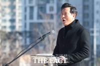 [TF포토] 출마선언 하는 오세훈 전 서울시장