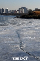 [TF포토] 다시 얼어버린 한강