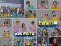  '뽕숭아학당', '결사곡'과 웃음 컬래버…수요 예능 1위 독주
