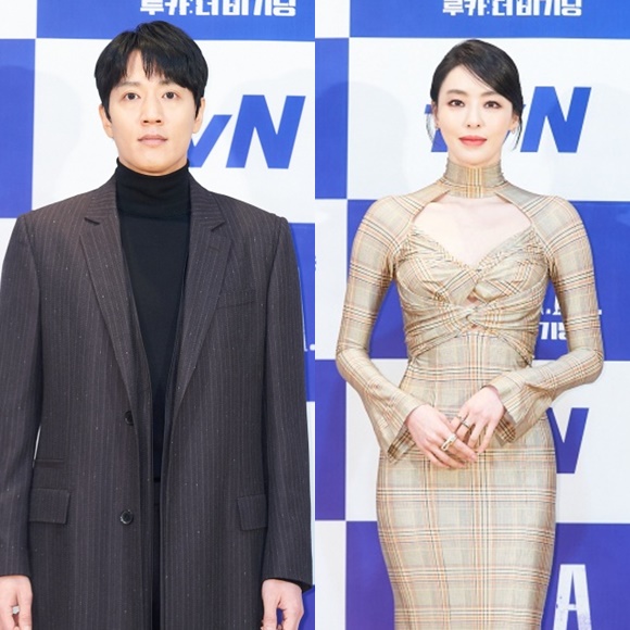 김래원(왼쪽)은 지오, 이다희는 구름 역을 맡아 극의 중심을 끌고 간다. /tvN 제공