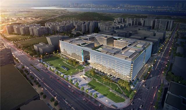 서울시가 강서구 마곡지구에 새로운 복합시설을 조성 계획을 발표하고 서울의 새로운 랜드마크 탄생을 예고했다. 사진은 조감도. /서울시 제공