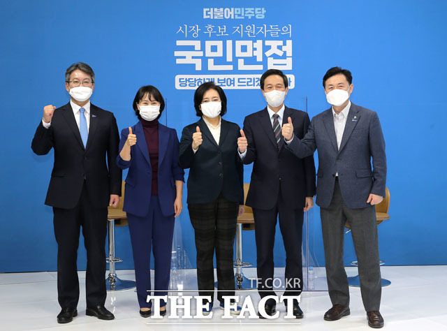 본격적으로 시작된 예비후보들의 레이스, 면접 앞둔 서울-부산 보궐선거 예비후보들.