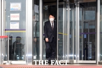 [TF포토] 박범계 법무부 장관 예방 마친 윤석열 검찰총장