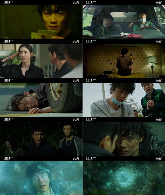 루카가 1일 첫 방송됐다. 화려한 볼거리와 배우들의 열연이 어우러져 시청자들에게 강렬한 첫 인상을 남겼다. /루카 캡처