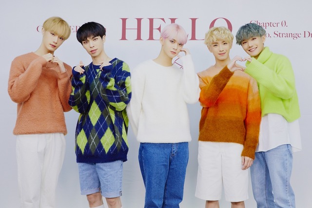 CIX가 2일 오후 4번째 미니 앨범 헬로 챕터 Ø. 안녕, 낯선 꿈(Hello, Strange Dream) 발표 온라인 쇼케이스를 개최했다. /C9엔터 제공