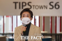  스타트업 대표들과 만난 나경원 [TF사진관]