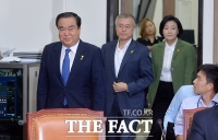  '내가 원조 친문' 박영선, 문희상 전 국회의장도 후원회장 합류