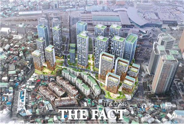 국토교통부와 서울시, 용산구는 지난 5일 서울역 쪽방촌 주거환경 개선을 위한 공공주택 및 도시재생사업 추진계획을 발표했다. /국토교통부 제공