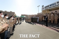  박병석 의장, UAE 아크부대 격려 방문…