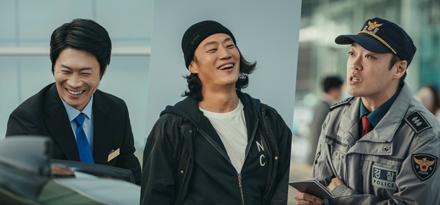 진선규 이희준 정순원(왼쪽부터)이 안방극장 나들이에 나선다. 세 사람은 빈센조 첫 회에 카메오로 등장해 웃음을 선사할 계획이다. /tvN 제공