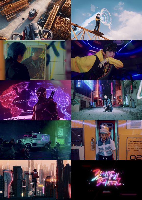 그룹 온앤오프가 첫 정규 앨범 ONF:MY NAME(온앤오프:마이 네임) 타이틀곡 Beautiful Beautiful(뷰티풀 뷰티풀) 뮤직비디오 티저를 공개했다. /WM엔터테인먼트 제공