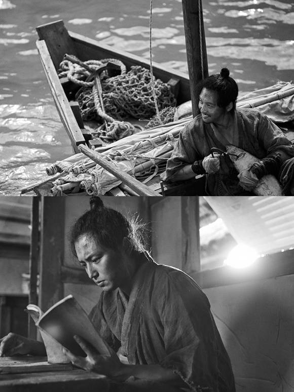 변요한이 자산어보로 인생 캐릭터 경신에 나선다. 그는 글공부에 푹 빠진 어부 창대 역을 맡아 설경구와 연기 시너지를 발휘한다. /메가박스중앙플러스엠 제공