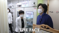  박영선, '코로나19 백신 접종 보건소 방문' [TF사진관]
