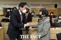  여성단체와 간담회 갖는 오세훈 [TF사진관]