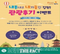  김천시,‘내돈내줄 김천 광광 후기’ 이벤트 시작