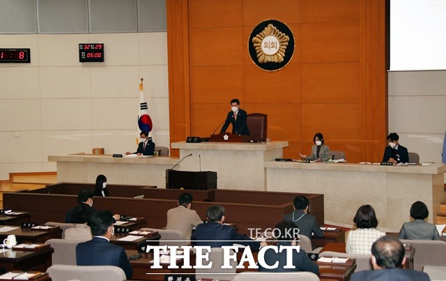 포항시의회(의장 정해종)는 8일 본회의를 개의해 제281회 임시회 활동에 들어갔다./포항시의회 제공