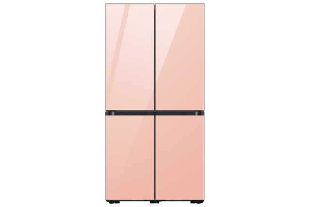 삼성전자가 360가지 색상을 고를 수 있는 비스포크 냉장고 신제품을 9일 출시했다. 사진은 글램 피치 색상 모델. /삼성전자 제공