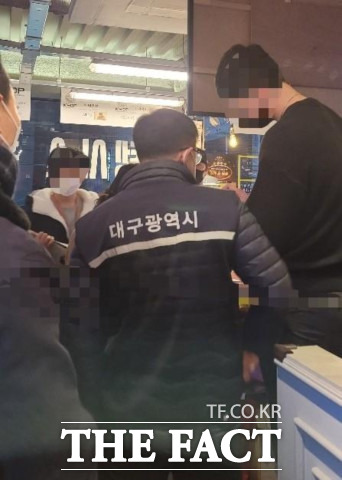 대구시 코로나19  점검 모습. 사진은 기사내용과 무관함 / 대구시제공