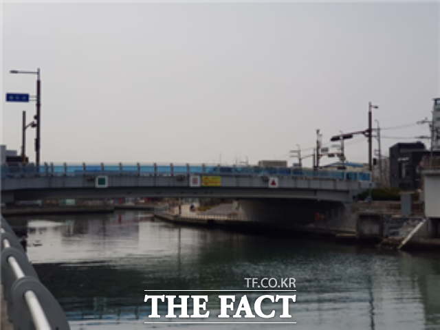 특별 안전점검 대상에 포함된 송도교 전경./ 포항지방해양수산청 제공