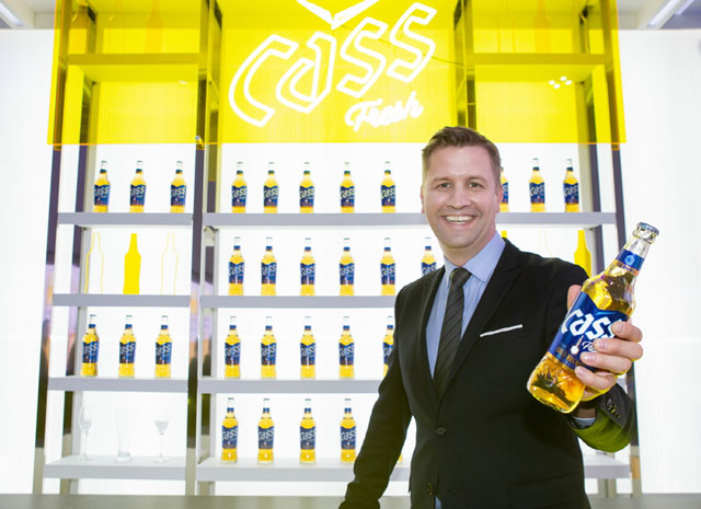 오비맥주가 대표 맥주 카스에 혁신적 변화를 도입해 올 뉴 카스(All New Cass)를 새롭게 선보인다. /오비맥주 제공