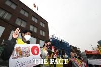  '미얀마 민주화'를 위한 염원 [포토]