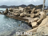  포항, 바다모래 사용한 불량 테트라포드 해양시설물 안전위협