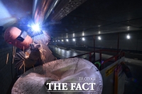  서울제물포터널 개통 앞두고 막바지 작업 [TF사진관]