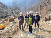  서부지방산림청, 전년도 발생한 산사태피해지 복구공사 순조롭게 진행