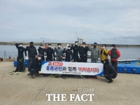  청정 울릉바다 지키기 항포구 수중정화사업시행