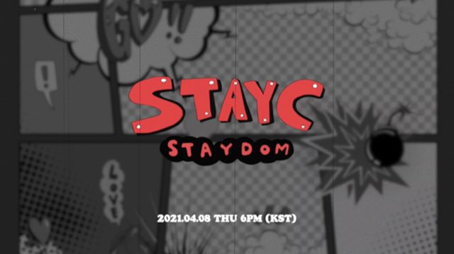 오는 4월 8일 컴백하는 걸그룹 스테이씨(STAYC)가 24일 STAYDOM(스테이덤)의 2차 스포일러 영상을 공개했다./하이업엔터테인먼트 제공