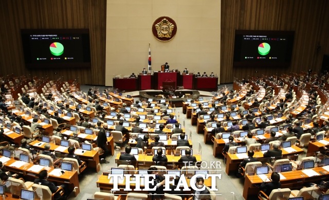 국회공직자윤리위원회가 25일 공개한 21대 국회의원 298명에 대한 정기재산변동사항 신고내역에 따르면, 국회의원 중 재산이 증가한 의원은 247명인 것으로 나타났다. /남윤호 기자