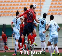  김천상무,첫 홈경기서 평택에 8대0 대승