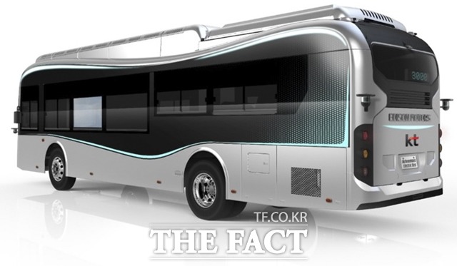 KT가 판교 제2테크노밸리 스마트 산업단지KT가 판교 제2테크노밸리 스마트 산업단지에서 5G 기반 자율협력주행 전기버스를 운행한다. /KT 제공
