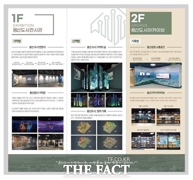 해방 뒤부터 용산 참사를 거쳐 현재까지, 용산의 역사를 한 눈에 볼 수 있는 전시관이 문을 연다. 용산도시기억전시관 홍보물. /서울시 제공