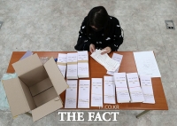  '꼼꼼한 투표용지 검수' [포토]