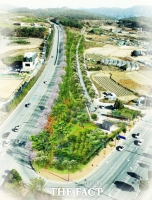  순천시, 경전선 폐선부지, 지봉로 등지에 65억 투입 미세먼지 차단숲 조성