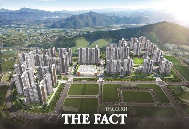 천안 한양수자인에코시티 조감도./ (주)한양 제공