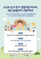  정읍시, 코로나19 피해 소규모 농가 바우처 지급...농가당 30만 원 상당